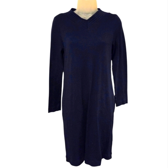Hanro Pleated Cotton Nightshirt Sleep Dress Pajama Nightie Slip Women's XS - Picture 1 of 7